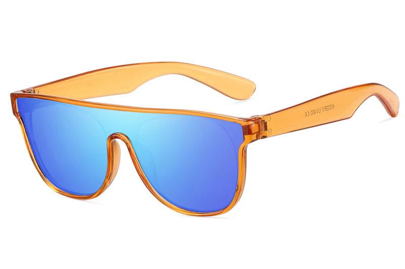 K032RV - Kids Flat-Top Sunglasses for Boys & Girls - Image 7