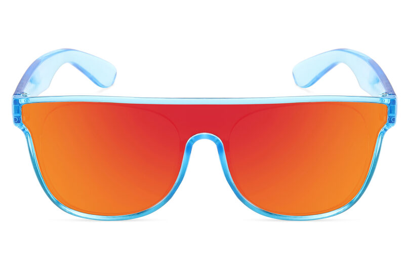 K032RV - Kids Flat-Top Sunglasses for Boys & Girls - Image 10