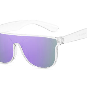 K032RV - Kids Flat-Top Sunglasses for Boys & Girls - Image 11