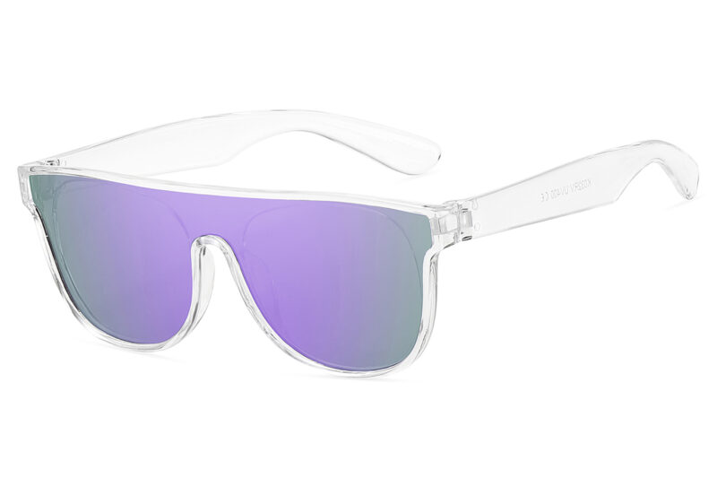 K032RV - Kids Flat-Top Sunglasses for Boys & Girls - Image 11