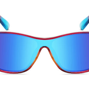 K033RV - Kids Rectangular Sunglasses for Boys & Girls - Image 2