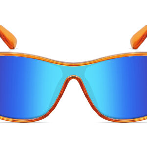 K033RV - Kids Rectangular Sunglasses for Boys & Girls - Image 8