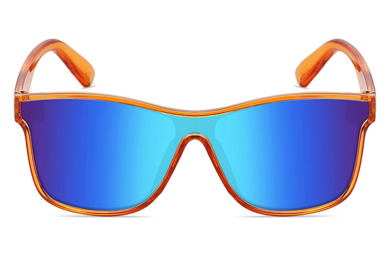 K033RV - Kids Rectangular Sunglasses for Boys & Girls - Image 8