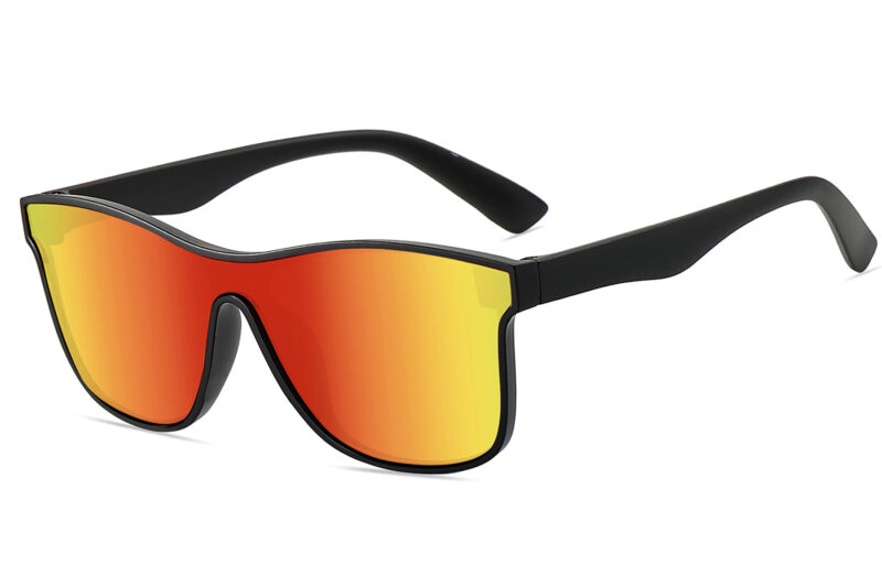 K033RV - Kids Rectangular Sunglasses for Boys & Girls - Image 9