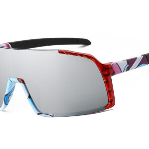 K034TRV - Kids Comic Sport Shield Sunglasses for Boys & Girls - Image 3