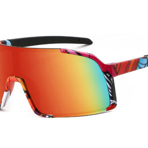 K034TRV - Kids Comic Sport Shield Sunglasses for Boys & Girls - Image 9