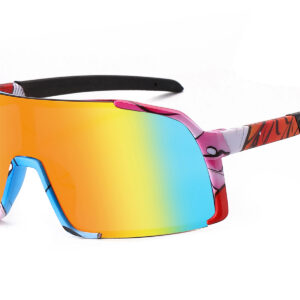 K034TRV - Kids Comic Sport Shield Sunglasses for Boys & Girls - Image 11