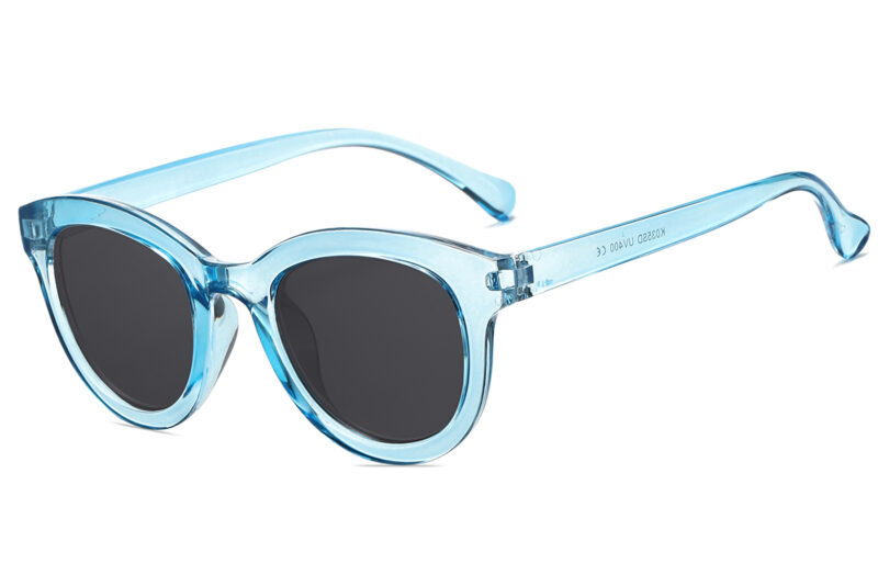 K035SD - Kids Neon Jello Sunglasses for Girls - Image 3