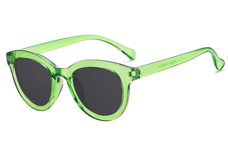 K035SD - Kids Neon Jello Sunglasses for Girls - Image 5