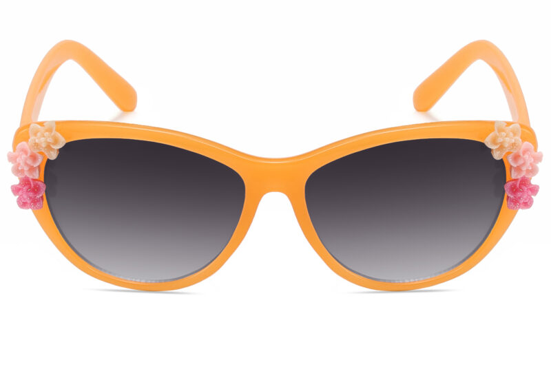 K037GR - Kids Cat-Eye Sunglasses for Girls - Image 6