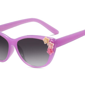 K037GR - Kids Cat-Eye Sunglasses for Girls - Image 7