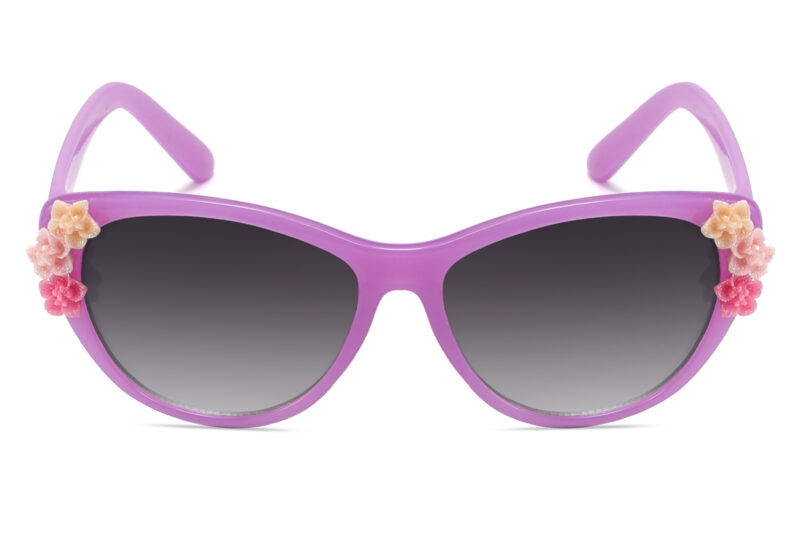 K037GR - Kids Cat-Eye Sunglasses for Girls - Image 8