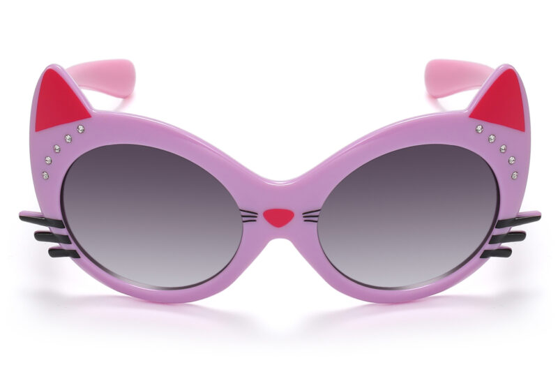 K039RGR - Kids Cute Cat Rhinestone Sunglasses for Girls - Image 10