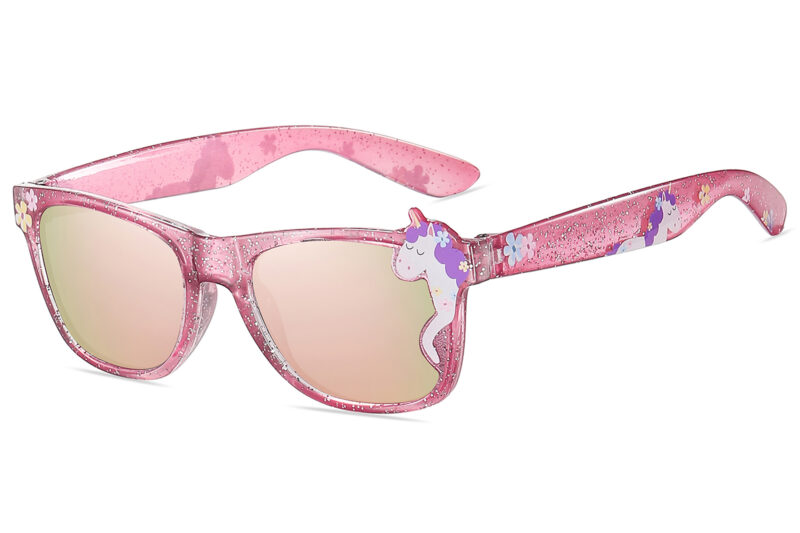 K041RV - Kids Unicorn Sunglasses for Girls - Image 3
