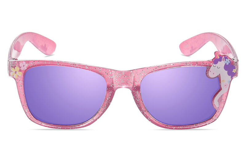 K041RV - Kids Unicorn Sunglasses for Girls - Image 6
