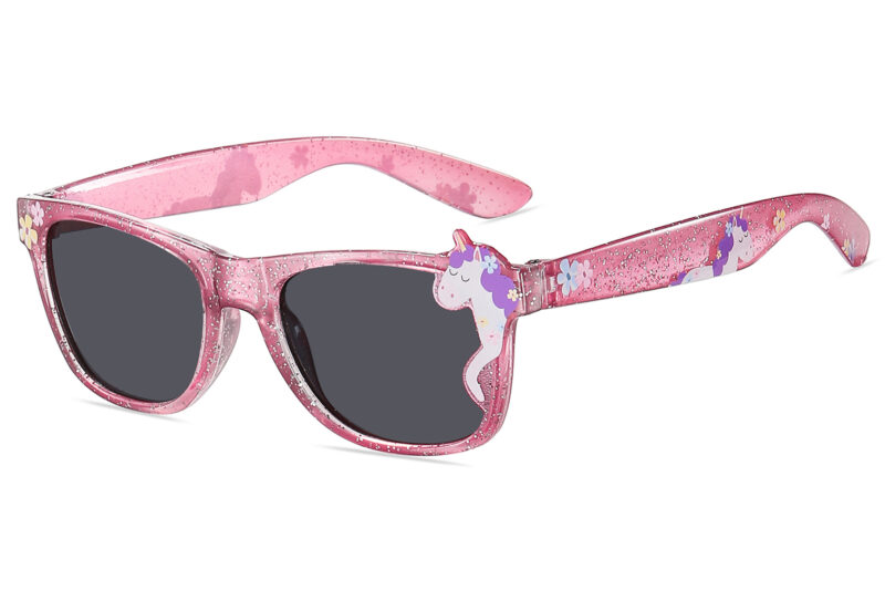 K041RV - Kids Unicorn Sunglasses for Girls - Image 7