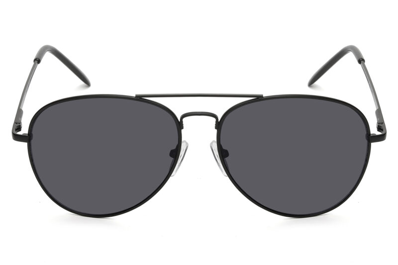 P215BSD - Large Aviator Sunglasses w/ Smoke lens - Image 2