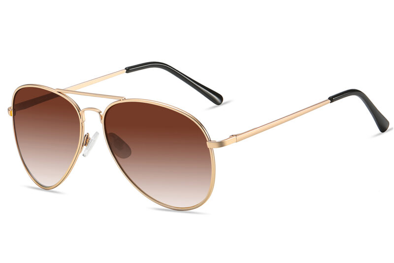 P215GR - Large Aviator Sunglasses - Image 5