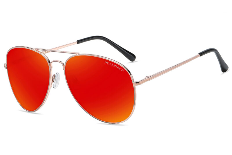 P215PRV - Large Aviator Polarized Sunglasses
