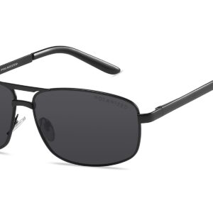 P306P - Men's Squared Aviator Polarized Sunglasses - Image 7