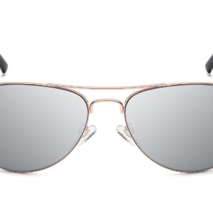 P331M - Slim Framed Aviator Sunglasses - Image 4