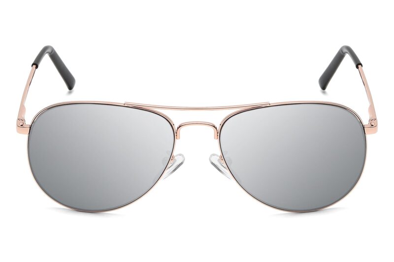 P331M - Slim Framed Aviator Sunglasses - Image 4