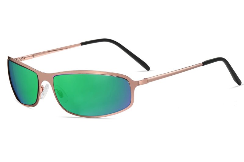 P339RV - Men's Slim Framed Metal Sunglasses - Image 5
