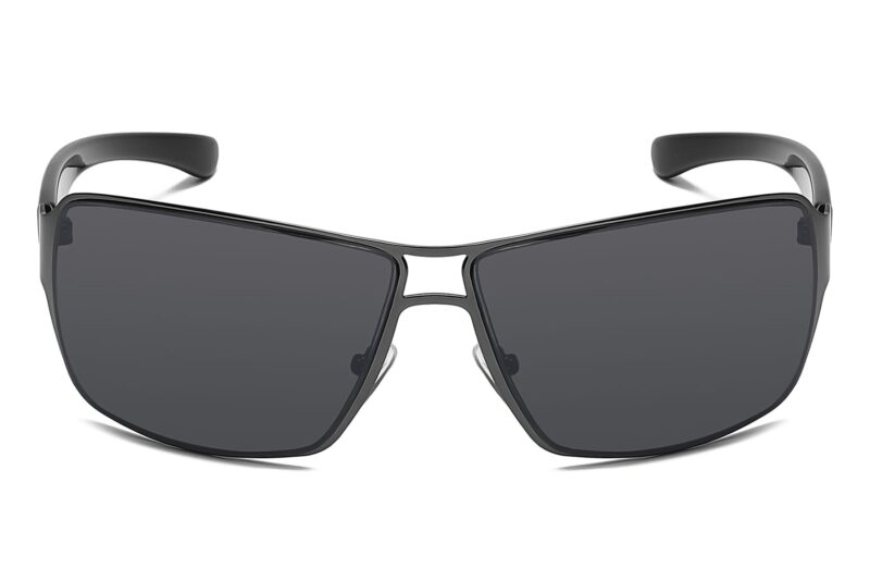 P344FM - Men's Large Metal Sunglasses - Image 2