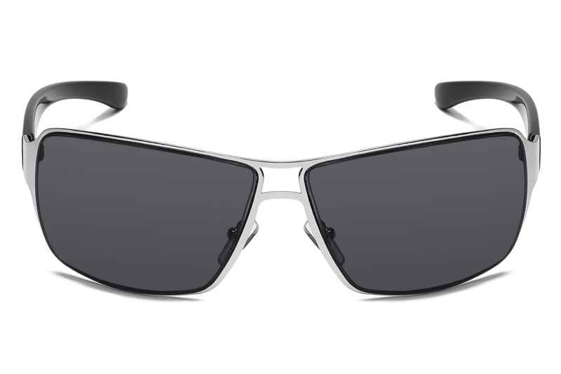 P344FM - Men's Large Metal Sunglasses - Image 6