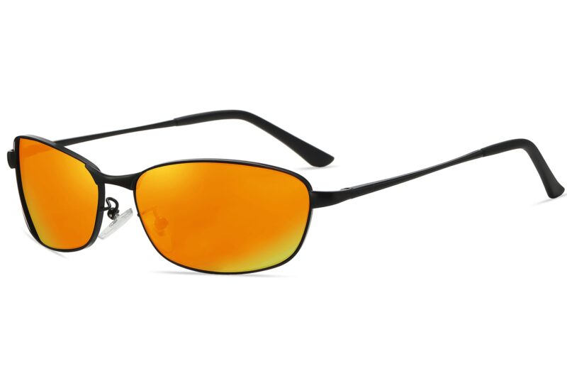 P369RV - Men's Rectangular Sunglasses - Image 9