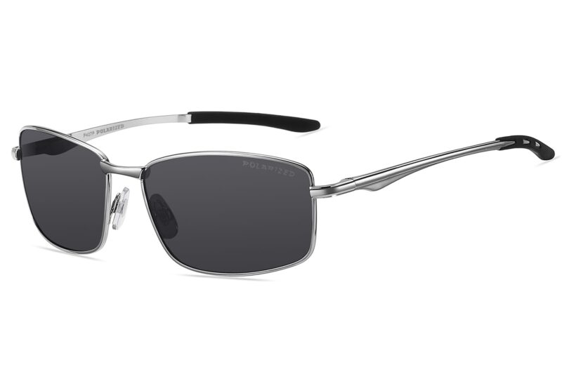 P407P - Men's Metal Polarized Sunglasses - Image 3