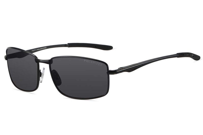 P407P - Men's Metal Polarized Sunglasses - Image 5