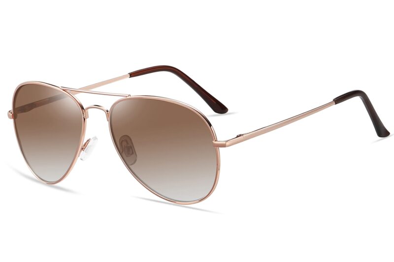 P450GR - Aviator Sunglasses w/ Gradient Lens - Image 5
