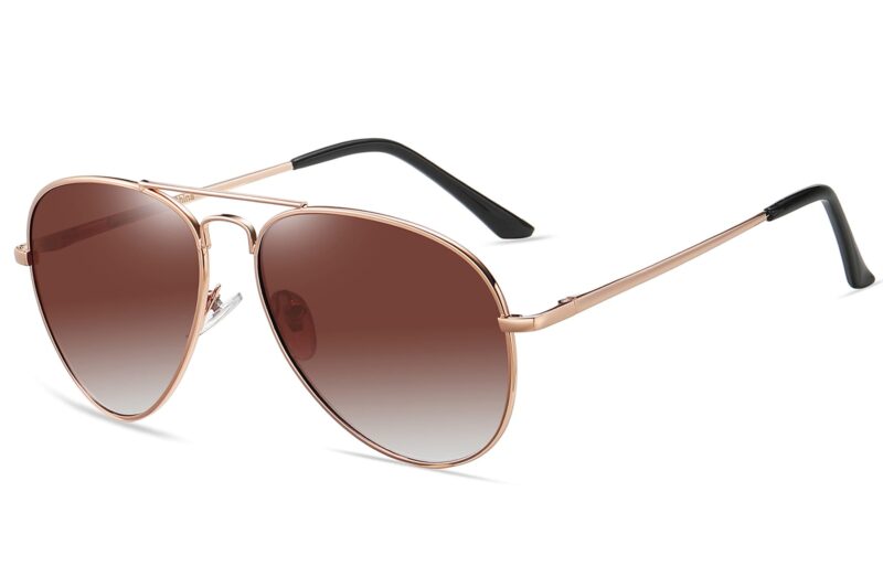 P450GR - Aviator Sunglasses w/ Gradient Lens - Image 9