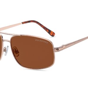 P460P - Polarized Aviator Sunglasses - Image 7
