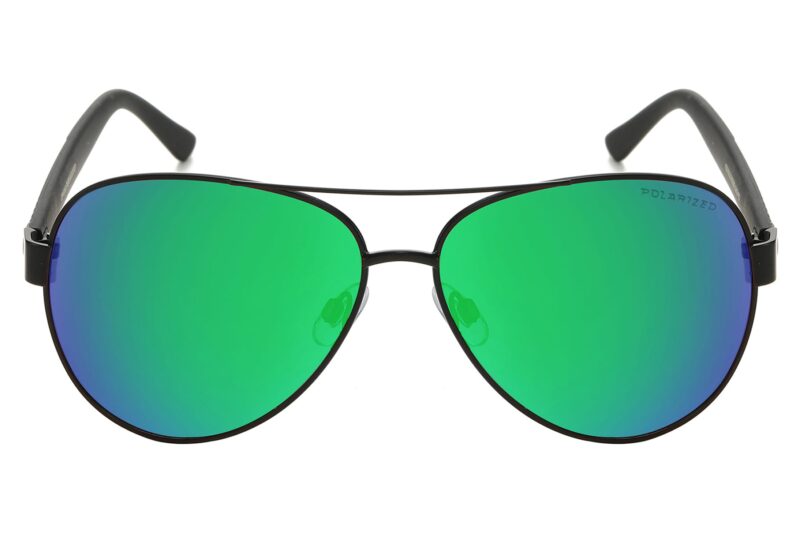 P465PRV - Polarized Aviator Sunglasses w/ Carbon Fiber Print - Image 8