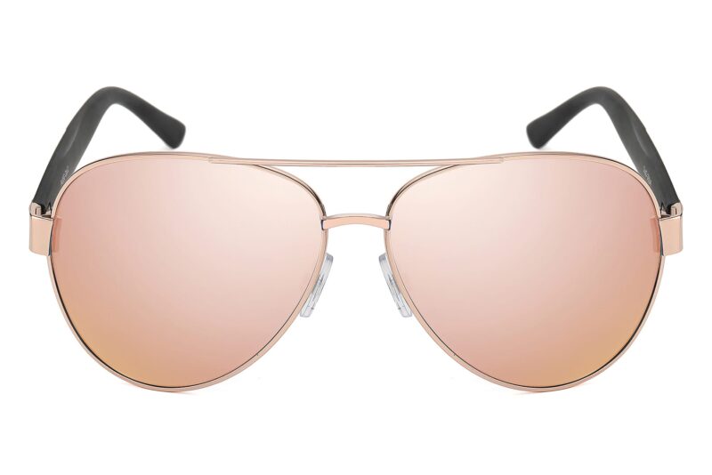 P465RV - Aviator Sunglasses w/ Carbon Fiber Print - Image 10