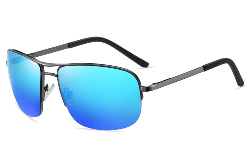 P466RV - Square Aviator Sunglasses
