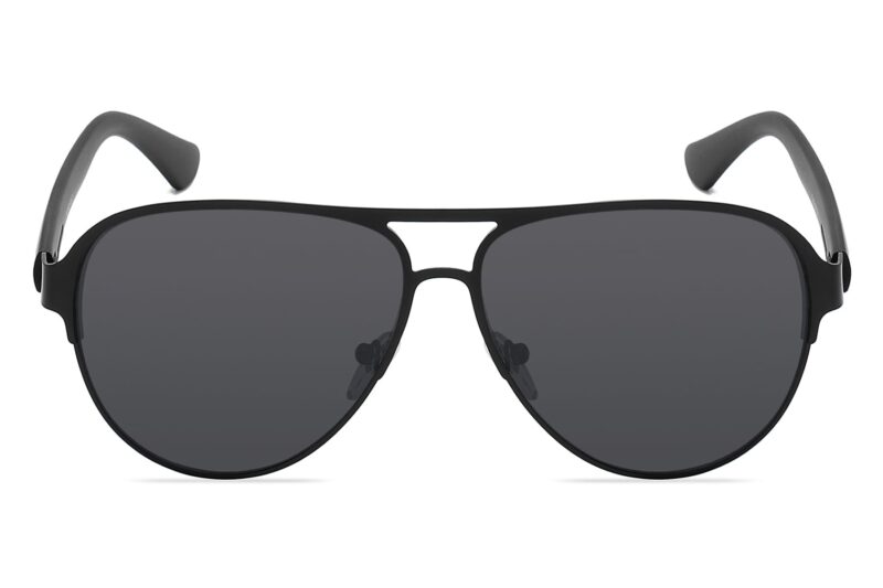 P472SD - Aviator Sunglasses w/ Smoke Lens - Image 4