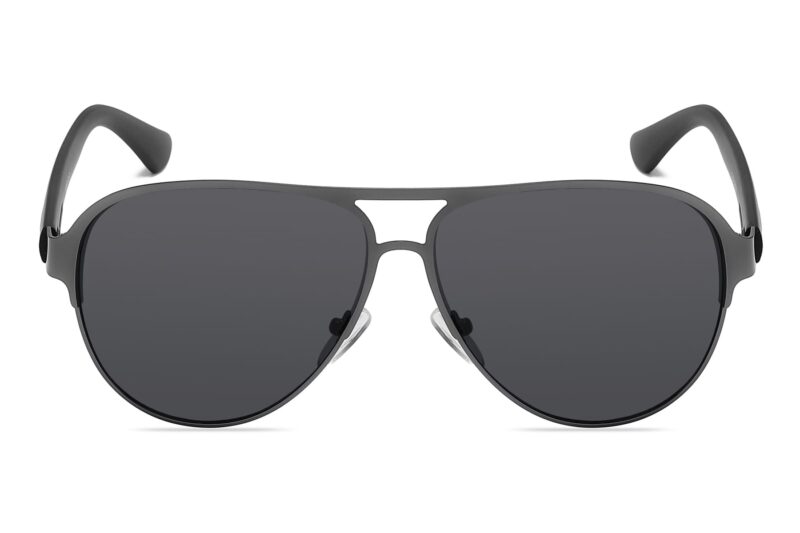 P472SD - Aviator Sunglasses w/ Smoke Lens - Image 8