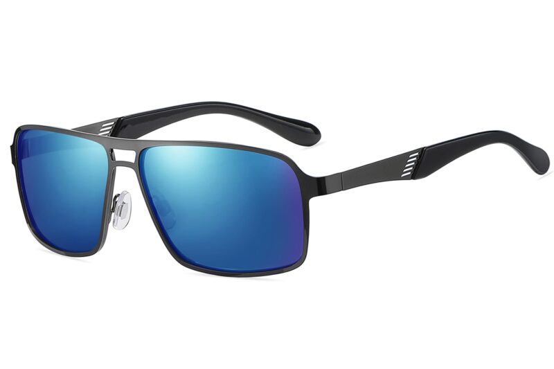 P479RV - Men's Slim Framed Metal Sunglasses