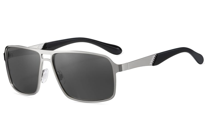 P479RV - Men's Slim Framed Metal Sunglasses - Image 11