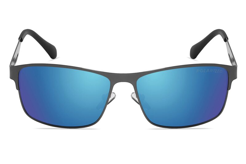 P481PRV - Men's Slim Framed Metal Polarized Sunglasses - Image 8