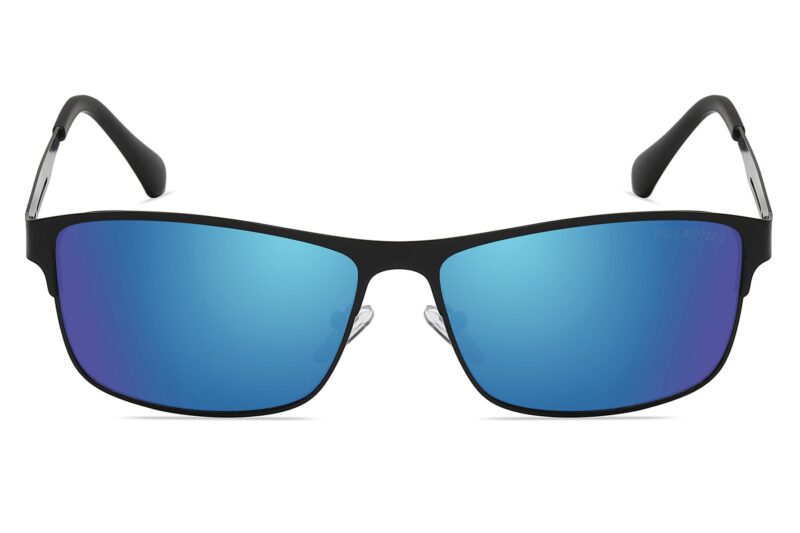 P481PRV - Men's Slim Framed Metal Polarized Sunglasses - Image 12