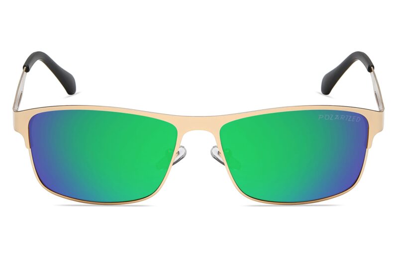 P481PRV - Men's Slim Framed Metal Polarized Sunglasses - Image 14