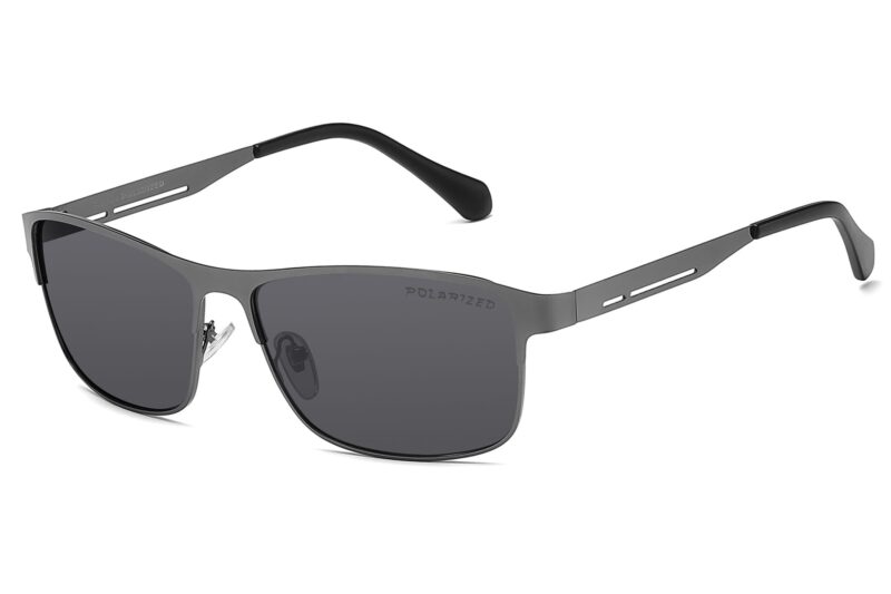 P481PRV - Men's Slim Framed Metal Polarized Sunglasses - Image 17