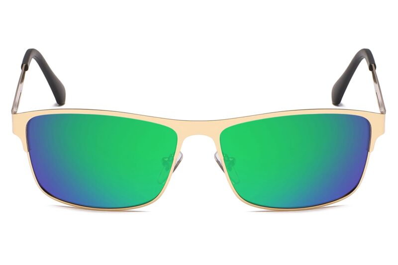 P481RV - Men's Slim Framed Metal Sunglasses - Image 14