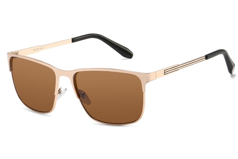 P482FM - Men's Metal Frame Sunglasses - Image 5