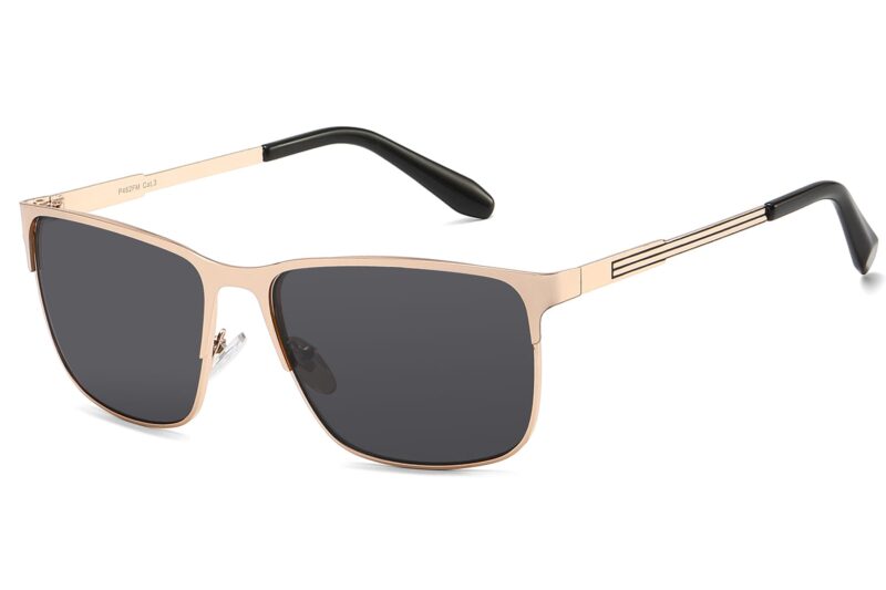 P482FM - Men's Metal Frame Sunglasses - Image 7