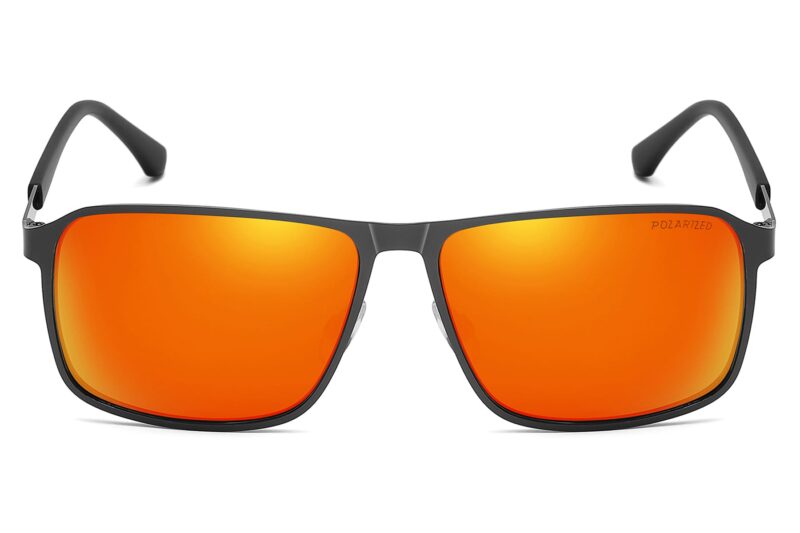P484PRV - Men's Metal Frame Polarized Sunglasses - Image 2